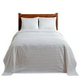 thumbnail image 6 of Better Trends Chenille Bedspread For Queen Size Bed 100% Cotton Lightweight Bedspread for all Season 102" x 110" Natick Collection - White, 6 of 6