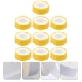 thumbnail image 5 of TEHAUX PTFE Thread Seal Tape 10 Rolls Yellow Resistant Plumbing Tape for Home and Industrial Use, 5 of 7
