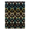 thumbnail image 2 of Linon RUG-TAE0223 1 ft. 10 in. x 2 ft. 10 in. Trio Ikat Indoor Area Rug - Creame, 2 of 3