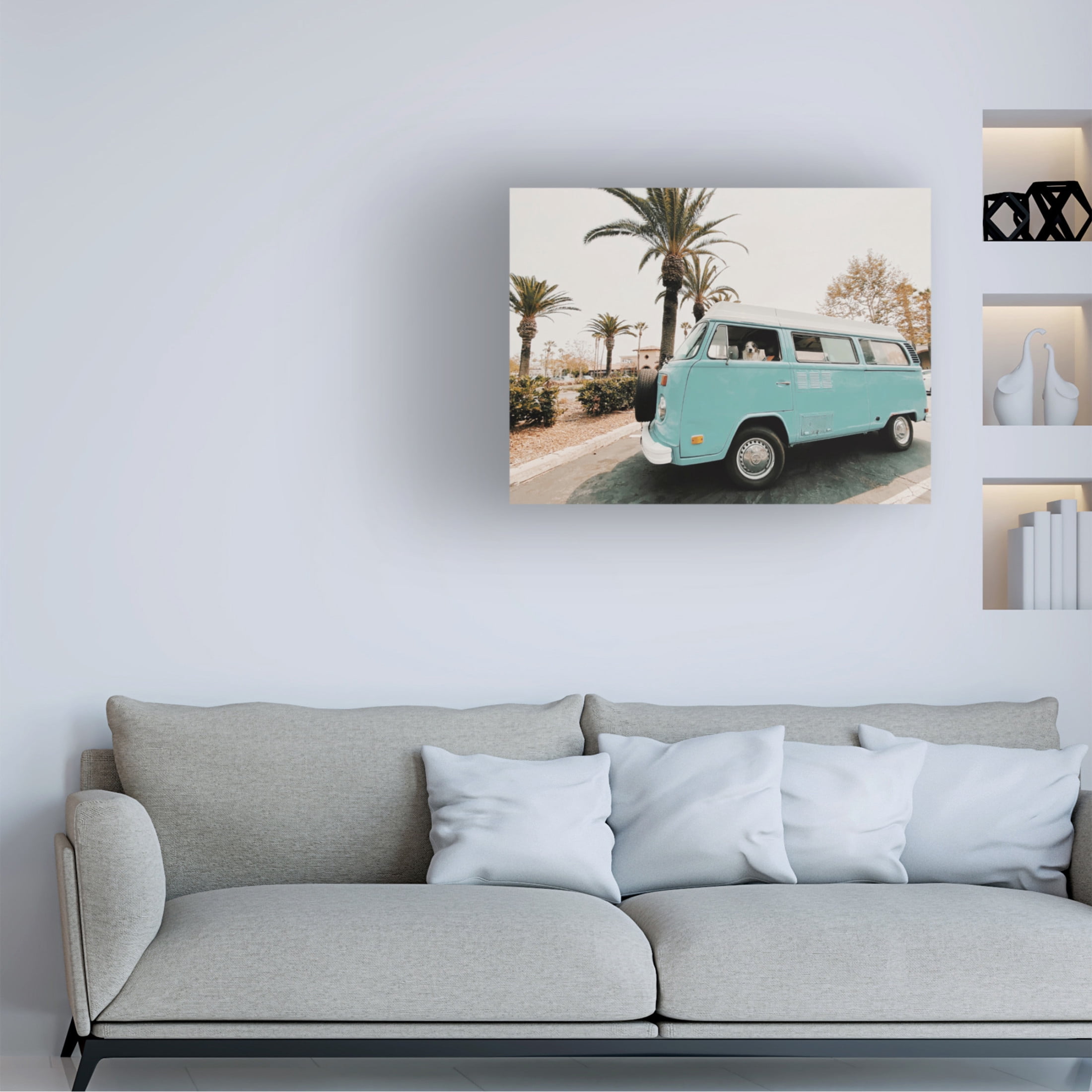 Canvas Wall Art - Krista Broadway 'Nocatee' Wall Art for Living Room, Bedroom, or Office Décor by Trademark Fine Art - 24 x 18 Inches