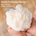 thumbnail image 5 of Honrane Body Exfoliating Sponge Bath Loofah Soft Gentle Exfoliating Scrubber Shower Sponge Mesh Ball Bathroom Supplies-White, 5 of 10