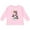AD-Pink, variant on Super Unicorn Boys or Girls Long Sleeve Toddler T-Shirt