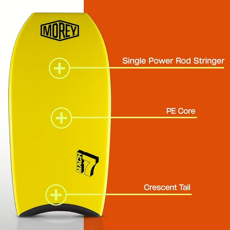 【送料無料】MOREYモーレー　ボディボード MACH 7-43 Amazon.com: MOREY® Mach 7, Bodyboard; Body Boards for Beach