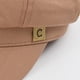 thumbnail image 3 of Sombrero de mujer con circunferencia de 56-58 cm, gorro octogonal, gorro retro, boina informal con lengua de pato y visera, gorro protector solar, 3 of 5