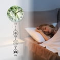 thumbnail image 4 of 10 Inch Wall Clock Battery Operated Silent Clock Decorative for Office, Kitchen, Outdoor, Living RoomWatercolor Green Floral Leaves Branch Plants Graceful, 4 of 4
