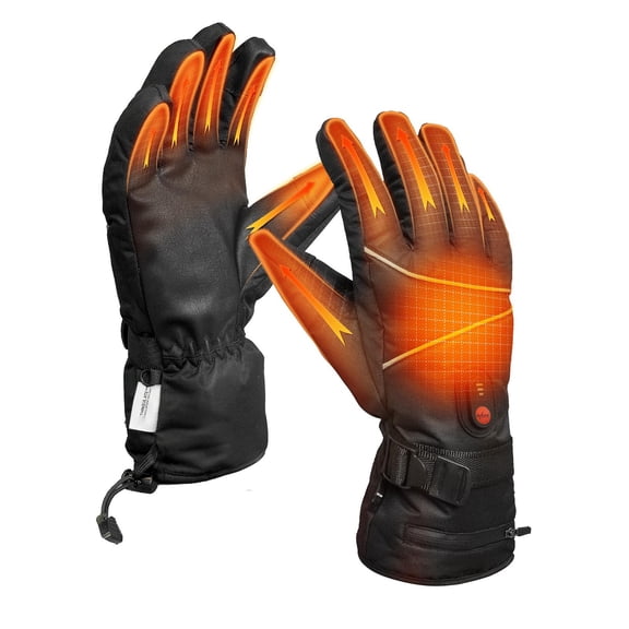 Reusable Gloves Heated Gloves For Men Women Touchscreen Heating Gloves For Winter Outdoor Work Hunting Motorcycle Cycling