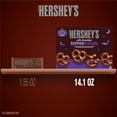 thumbnail image 5 of Hershey's Milk and Dark Chocolate Covered Halloween Dipped Pretzels, Box 14.1 oz, 20 Packs, 5 of 5