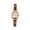 Brown, variant on Minimalist Fashion Ins Style Student Women's Small Dial Thin Strap Watch