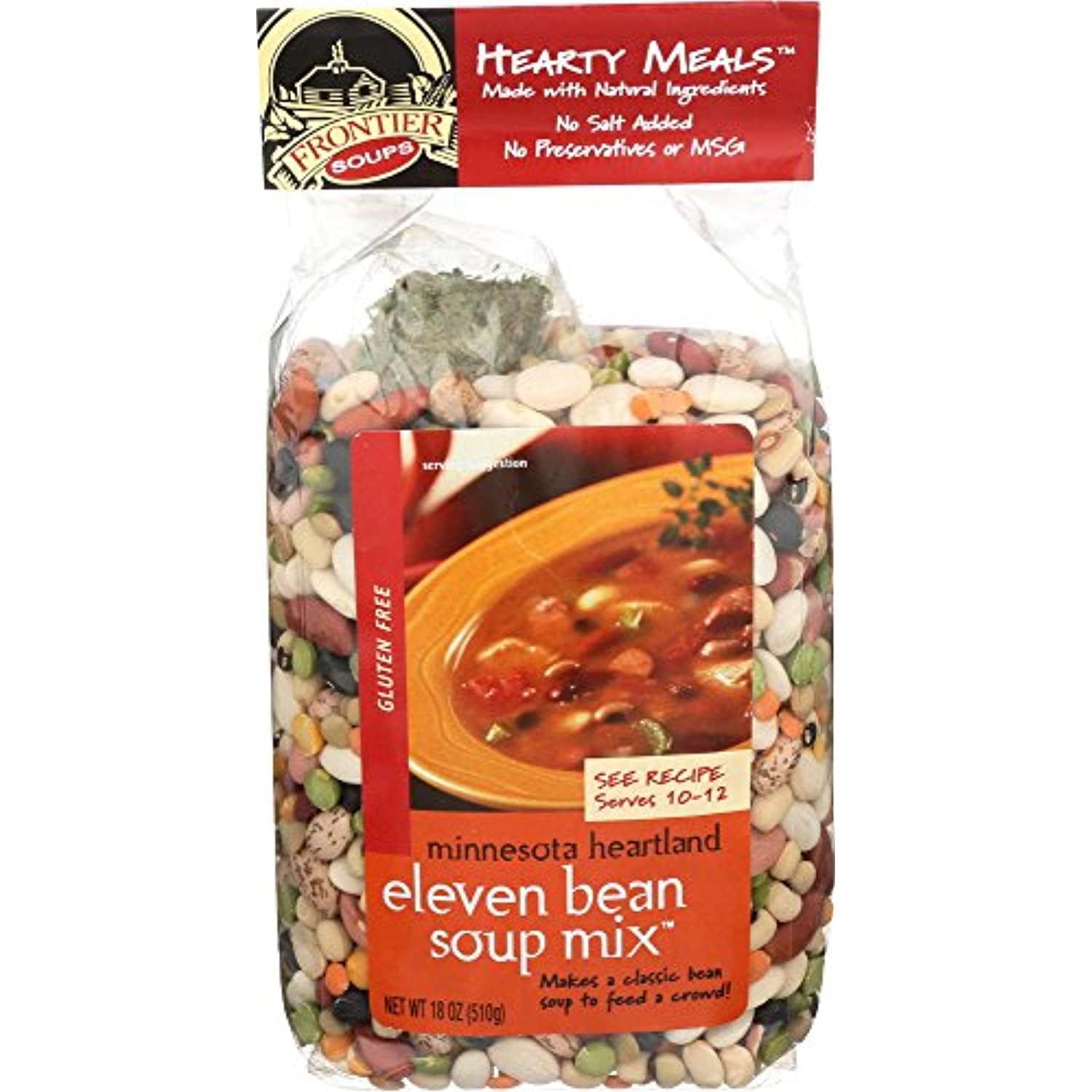 Frontier Soups, Minnesota Heartland 11 Bean Soup, 18 Ounce