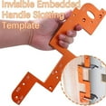 thumbnail image 4 of Boreal Craft Arc Grooving Stable Arc Grooving Auxiliary Tool Handle Efficient Slotting Woodworking Arc Slotting Woodworking Round Corner Templates For Industry Protractor Set Welding Table Digital, 4 of 7