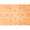 thumbnail image 1 of Ahgly Company Indoor Rectangle Oriental Orange Traditional Area Rugs, 5' x 8', 1 of 4