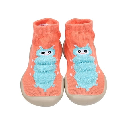 

Toddler Baby Caterpillar Non-slip First Walkers Baby Elastic Socks Shoes