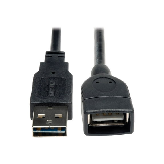 Tripp Lite 6in Universal Reversible USB 2.0 Hi-Speed Extension Cable (A to A)