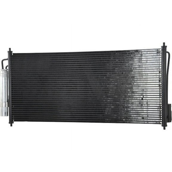 A/C Condenser and Receiver Drier Assembly - Compatible with 2002 - 2006 Nissan Altima 2003 2004 2005