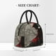 thumbnail image 2 of Easygdp Dark Red Hooded Girl Bolsa de Almuerzo Insulada Grande, Forro de Aluminio, Diseño Espacioso, a Prueba de Fugas, Ideal para Trabajo, Picnics, Viajes y Actividades al Aire Libre, 2 of 6