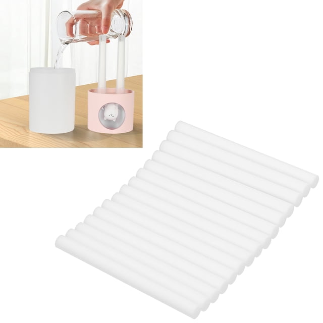 30 Pcs Filtre de Remplacement pour Humidificateur Atomiseur Diffuseur d'Arôme Pièces 8x100mm