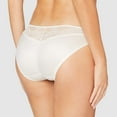 thumbnail image 3 of Women's Maidenform 40046 Comfort Devotion Bikini Panty (Ivory/Ivory Lace 8), 3 of 3