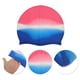 thumbnail image 3 of Gorro de Natación Plano Impermeable Único 1 Pc Rojo Blanco, 3 of 6