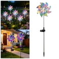 thumbnail image 2 of Outdor Led Solar Windmill Snuff Garden Lamp Courtyard Outdoor Courtyard Decorative Lighting Lighting 27.5 Inches., 2 of 6