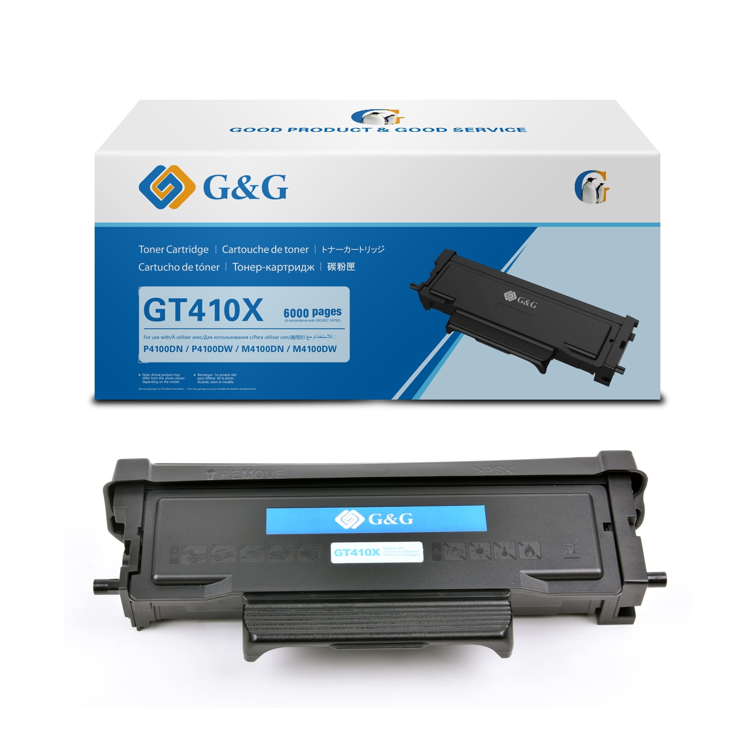 G&G GT410X HY Toner with 6,000 pages Black for G&G Printer P4100DW, - Walmart.com