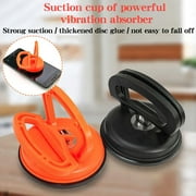 Car Dent Repair Suction Puller Tool | Paintless Dent Removal Kit | Plastic Suction Cup for Glass, Ceramics & Auto Body | Black/Orange | 1-Pack