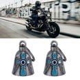 thumbnail image 3 of Dream Apparel Motorcycle Bell for Biker Good Luck Riding Bells with Hanger Motorcycle Accessory or Keychain for Luck Rider Gift, 3 of 7
