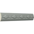 thumbnail image 2 of Ekena Millwork 1 5/8"H x 1/2"P x 94 1/2"L Diamond Chair Rail (8-Pack), 2 of 6