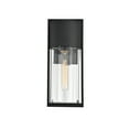 thumbnail image 3 of CHLOE Tyler Transitional 1 Light Textured Black Outdoor Wall Sconce 14" Height, 3 of 7