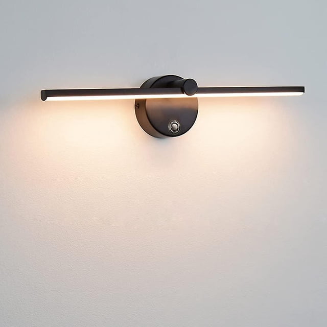Dimmable LED Mirror Lights with Switch, 300 Rotatable Bathroom Wall Lamp LED 8W 4000K Bathroom Mirror Lamp