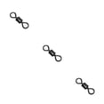 thumbnail image 3 of Greeniant 100 piezas de accesorios giratorios de pesca, protección giratoria de barril rodante, conector de protección, accesorio de aparejos, componente Type1 NO1 Greeniant CBP016282, 3 of 6