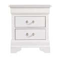 thumbnail image 2 of Glory Furniture Louis Phillipe Night Stand in White Color, 2 of 3