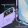 thumbnail image 6 of Case for Samsung Galaxy S26 5G 6.3-inch,Compatible with MagSafe, Built In Slide Camera Cover Heavy Duty ShockProof Protective Case,Purple,For Galaxy S26 5G, 6 of 8