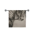 thumbnail image 3 of MKHERT Black Horse Bath Towel Hand Towel Shower Towel Washcloth 30x56 inch, 3 of 3