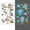 076_C, variant on Kids Bedroom Set Cartoon Blue Luminous Temporary Tattoo Stickers Children Waterproof Stickers, Household Stickers