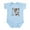 Sky Blue, variant on CafePress - Big Brother Infant Bodysuit - Baby Light Bodysuit, Size Newborn - 24 Months