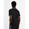 thumbnail image 3 of Athletic Works Men's and Big Men's Modern Tennis Polo Shirt, Sizes XS-3XL, 3 of 5