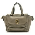 thumbnail image 1 of Pre-Owned GUCCI 282481 GG Double G Detail Handbag Leather Women's Gold (Good), 1 of 13