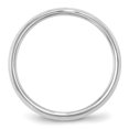 thumbnail image 2 of 14k White Gold 2.5mm Knife Edge Comfort Fit Band Size 7 Ring, 2 of 2