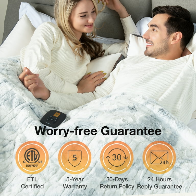 Intertek discount heated throw