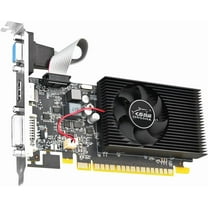 JINGSHA GT 740 4G DDR3 Low Profile Graphics Card, PCI Express 3.0 x16, HDMI/VGA/DVI, Entry Level GPU for PC, SFF and HTPC, Compatible with Win11