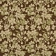Designer Fabrics K0106B 54 in. Large Beige&44; Marron et Vert Clair Solution Tissée Florale Teint Tissu d'Ameublement Intérieur et Extérieur – image 1 sur 1