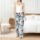 thumbnail image 4 of Fotbe Butterfly Pantalones de Pijama para Mujer, Pantalones de Dormir, Pantalones Pj con Cordón y Bolsillos-XX-Large, 4 of 6