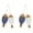 White, variant on Melrose Fir Wood Fish Ornament Set of 2