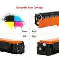 thumbnail image 4 of 054 054H Toner Cartridge 4 Pack Compatible for Canon Cartridge 054 054H Color ImageCLASS MF644Cdw LBP622Cdw MF642Cdw MF641Cdw LBP621CW LBP623CDW Printer(Black, Cyan, Magenta, Yellow), 4 of 5