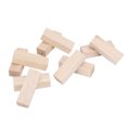 thumbnail image 3 of 10 Pcs Note Dossier Rustique Partie en Bois Porte Message Maison Tente Cartes, 3 of 8