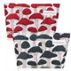 thumbnail image 1 of Bolsa de maquillaje bonita de 2 uds, bolsas de cosméticos de viaje con forma de seta de gran capacidad, cierre de cremallera Cgtredaw Para estrenar, 1 of 9