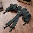 thumbnail image 5 of Buyless Fashion Heavy Duty 2 Pack Suspenders for Men - 48" Adjustable Straps 1 1/2" - X Back with Strong Hooks - 5146-2-Gray, 5 of 7
