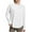 White, variant on Ltctricy Women's Workout Tops Casual Loose Crew Neck Long Sleeve Running Yoga Gym Shirts Athletic T-Shirts