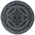 thumbnail image 2 of Safavieh Adirondack Xavier Oriental Area Rug, Black/Ivory, 4' x 4' Round, 2 of 10