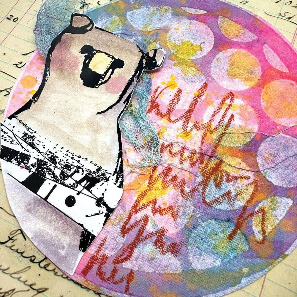 Trebbies Dina Wakley Media Scribble Sticks #5 Bundle - Dina Wakly Media Scribble Sticks 12/Pkg Set #5 Watercolor Pad